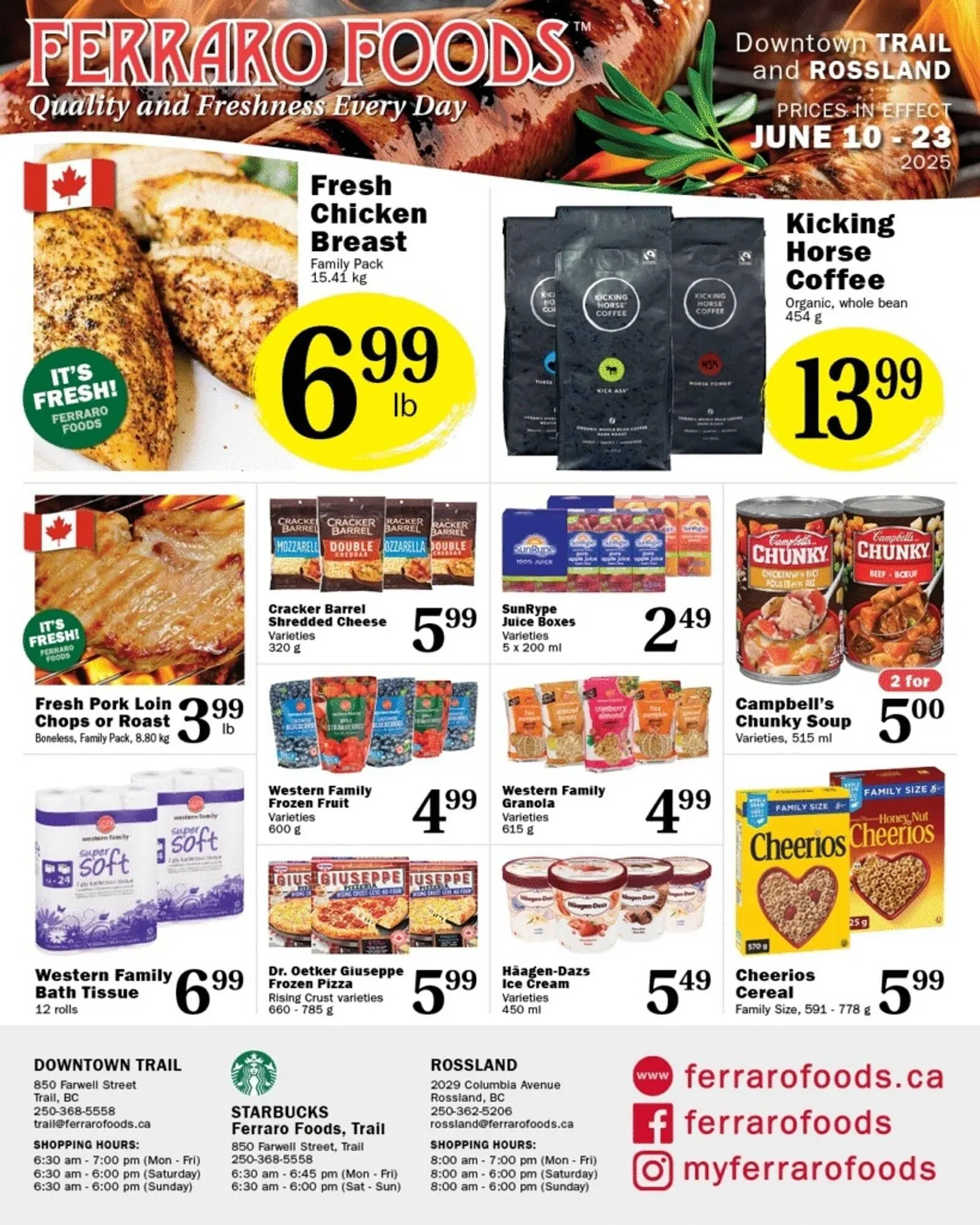 Ferraro Foods flyer - 1