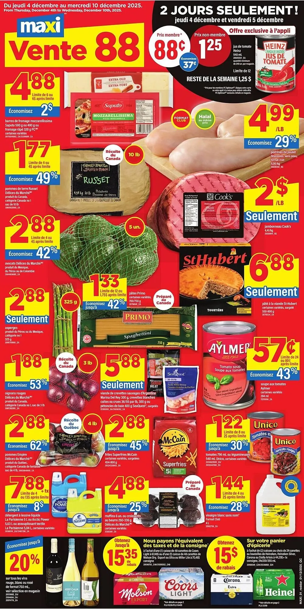 Maxi flyer from December 3 to December 10 2025 - flyer page 1