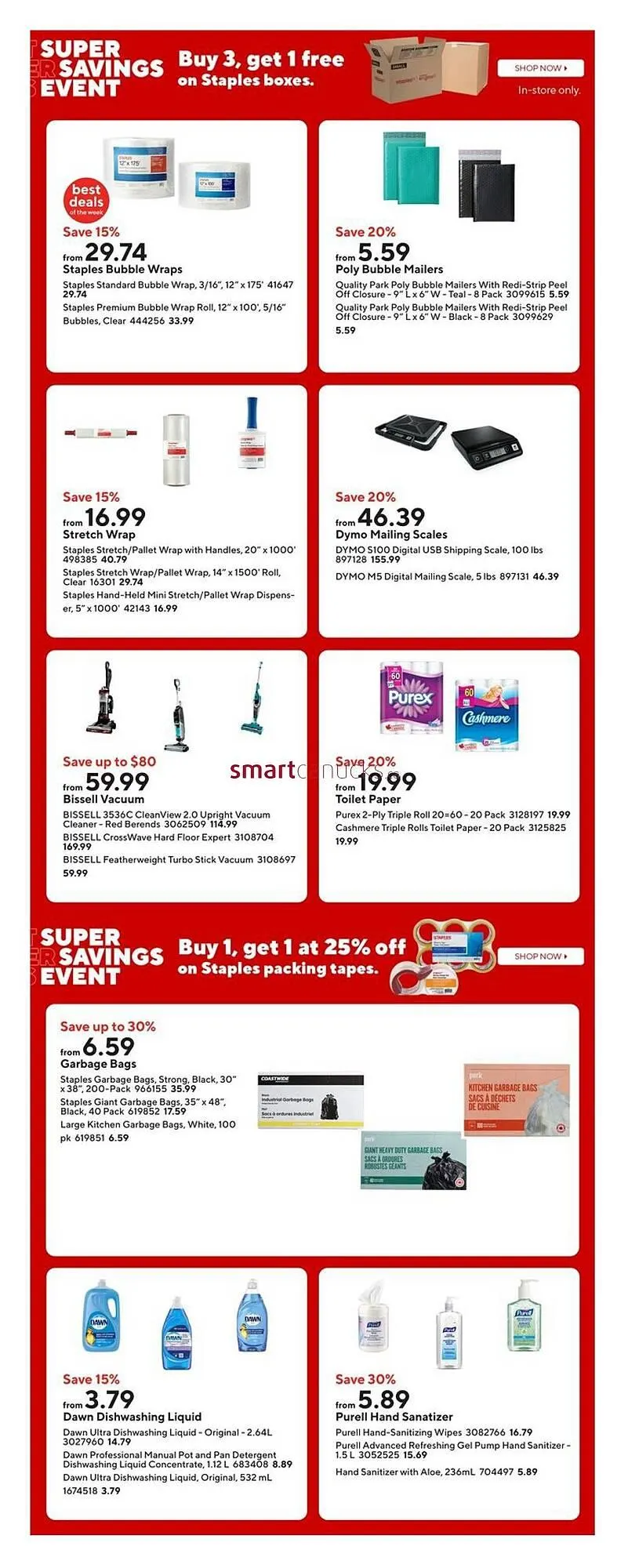 Staples flyer from October 3 to October 9 2025 - flyer page 5