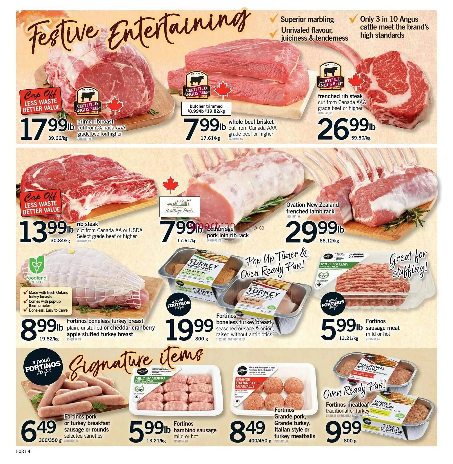 Fortinos flyer from October 2 to October 8 2025 - flyer page 5