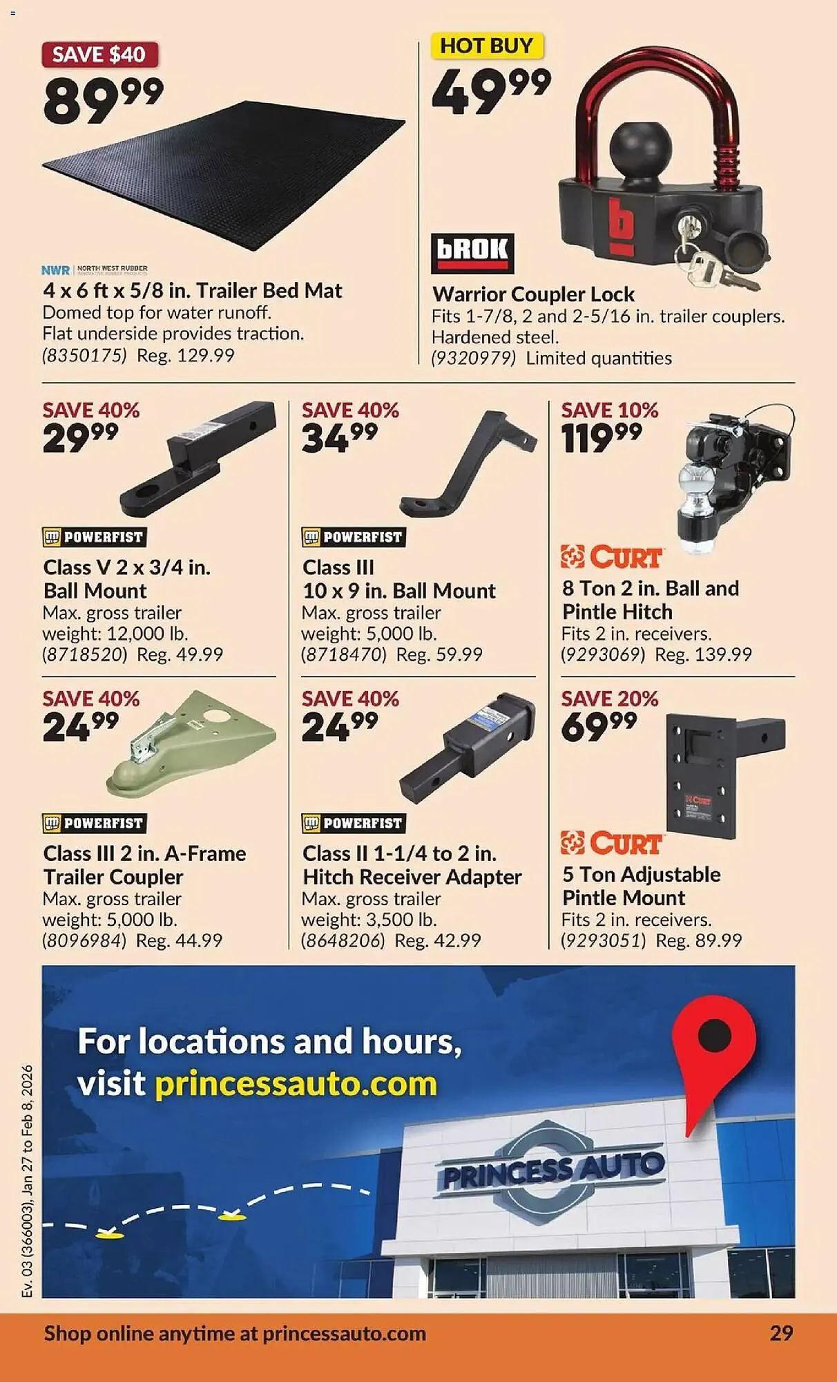 Princess Auto flyer from January 27 to February 8 2026 - flyer page 37