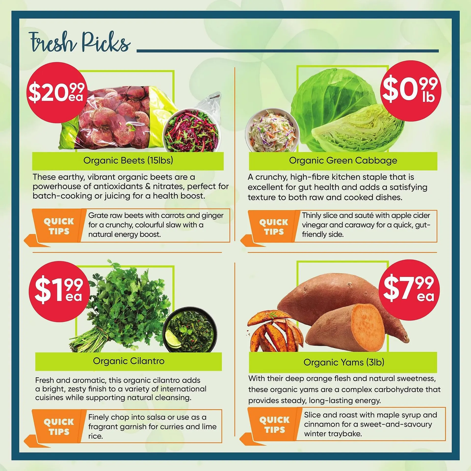 Healthy Planet flyer from March 5 to March 18 2026 - flyer page 2