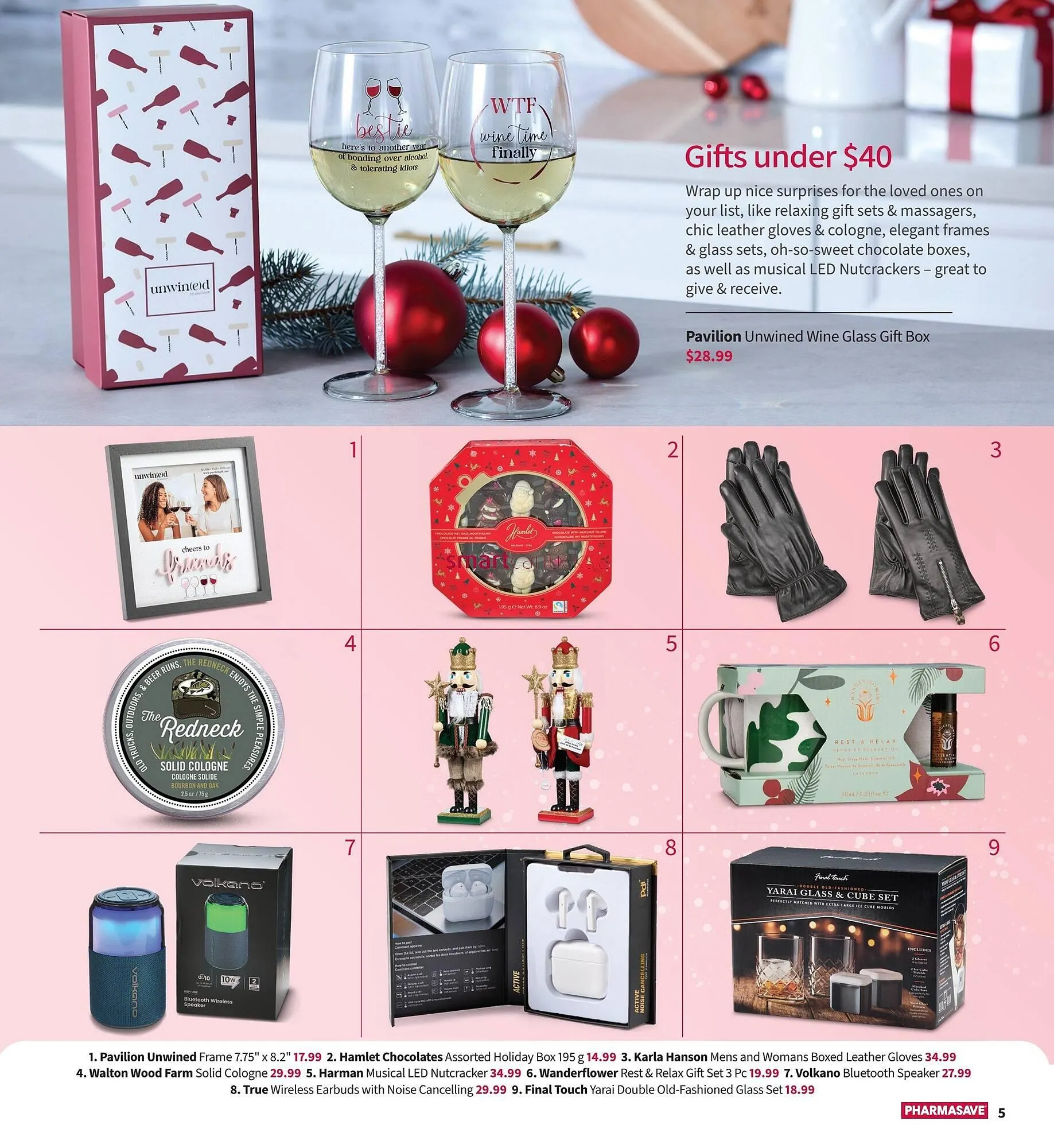 Pharmasave flyer from November 14 to December 24 2025 - flyer page 5