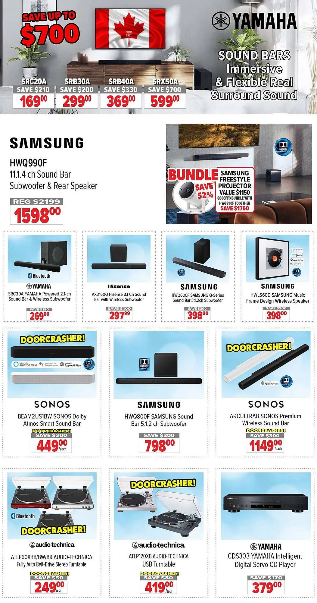 2001 Audio Video flyer from November 28 to December 5 2025 - flyer page 5