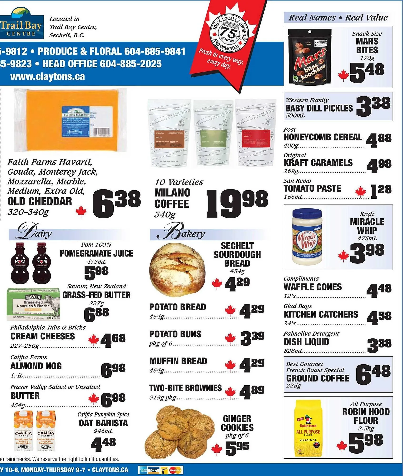 Claytons Heritage Market flyer from December 12 to December 18 2025 - flyer page 3