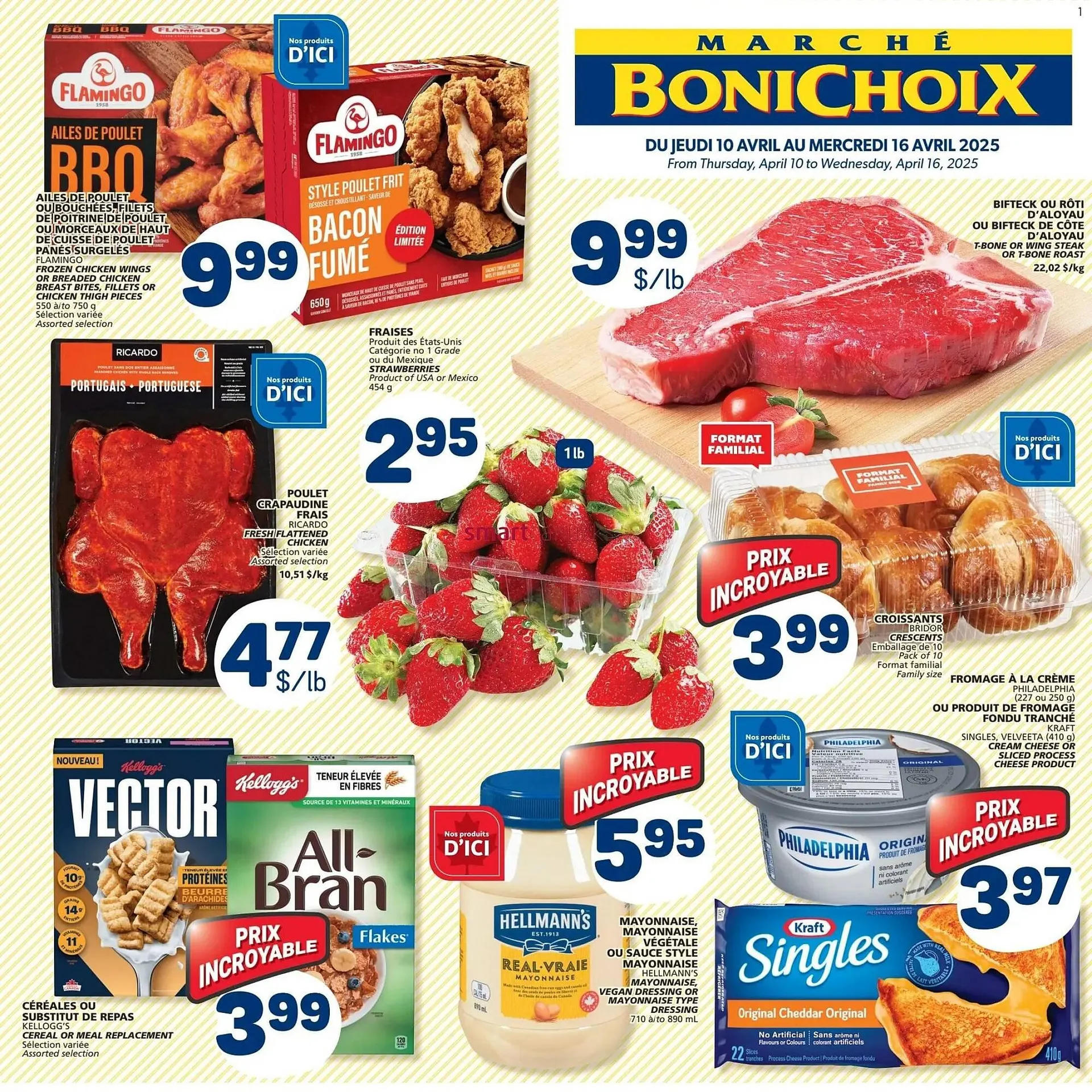 Marché Bonichoix flyer - 1