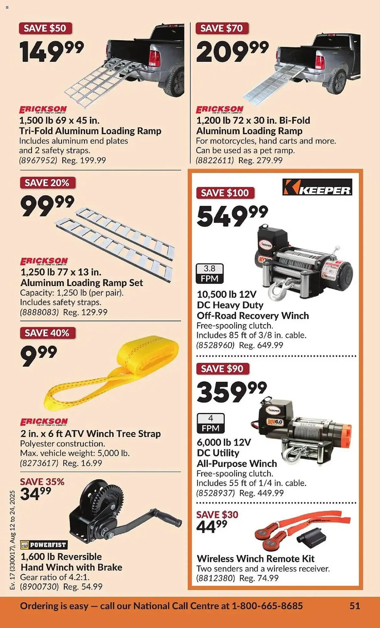 Princess Auto flyer from August 12 to August 25 2025 - flyer page 55