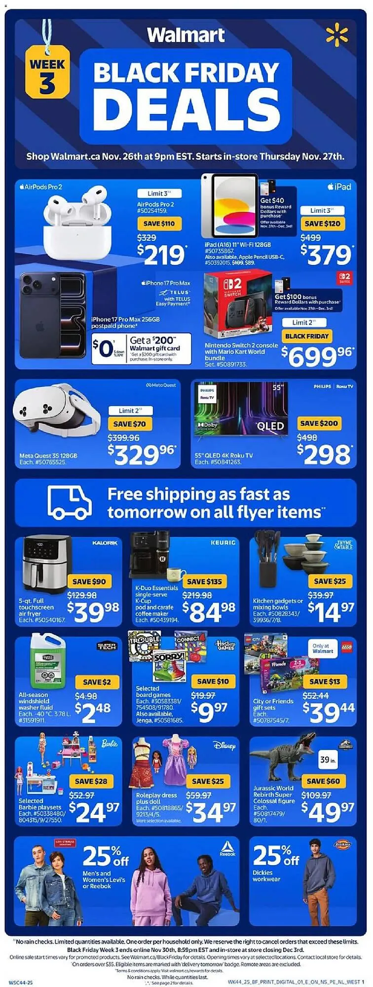 Walmart flyer - 1