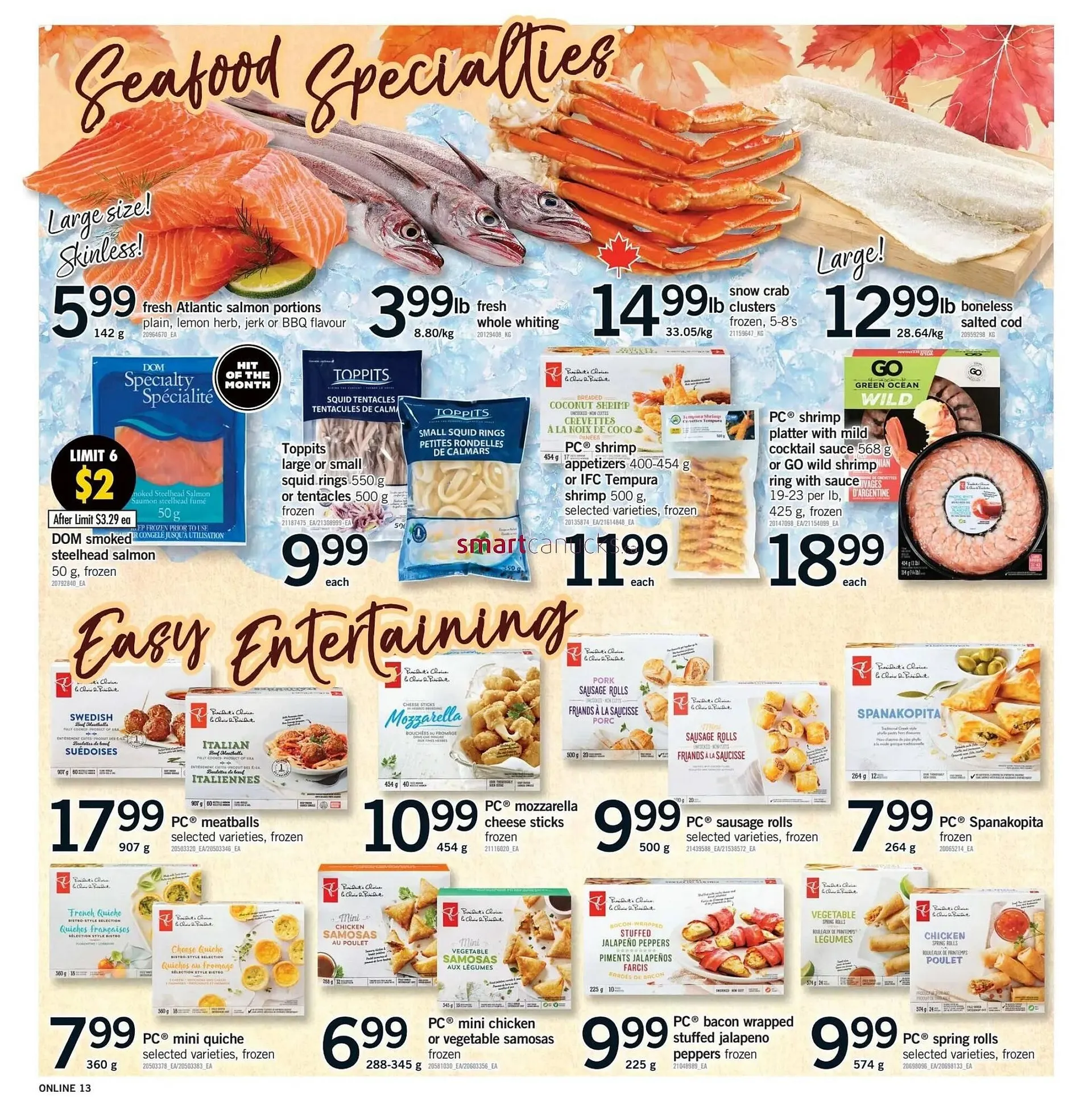 Fortinos flyer from October 2 to October 8 2025 - flyer page 13