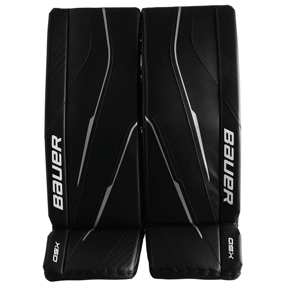 BAUER GSX GEN II BLACK JUNIOR GOALIE PADS