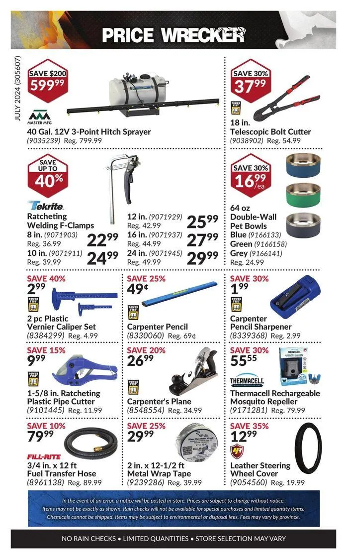 Price Wrecker from July 1 to July 31 2024 - flyer page 23