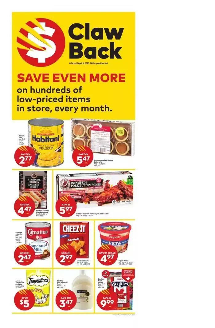 Top offers for all bargain hunters from March 12 to March 18 2025 - flyer page 6
