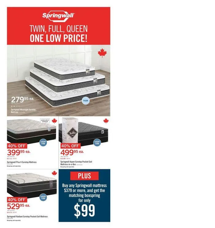 Brick Mattress Store from June 7 to June 19 2024 - flyer page 9