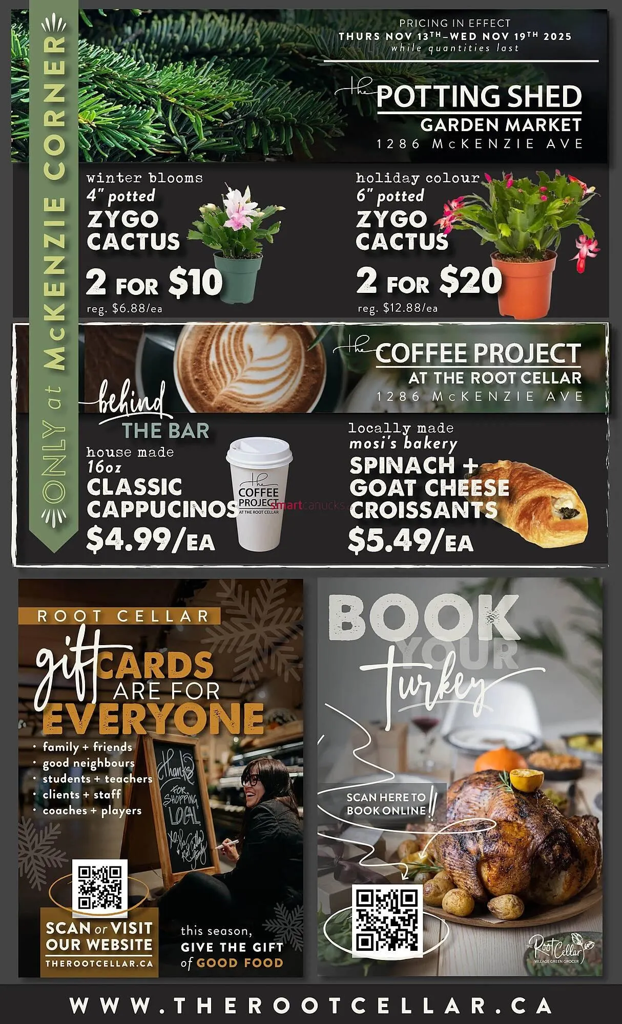 The Root Cellar flyer from November 13 to December 10 2025 - flyer page 6