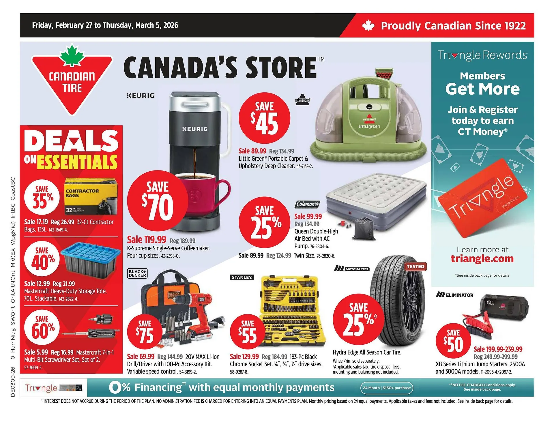 Canadian Tire flyer from February 27 to March 5 2026 - flyer page 3