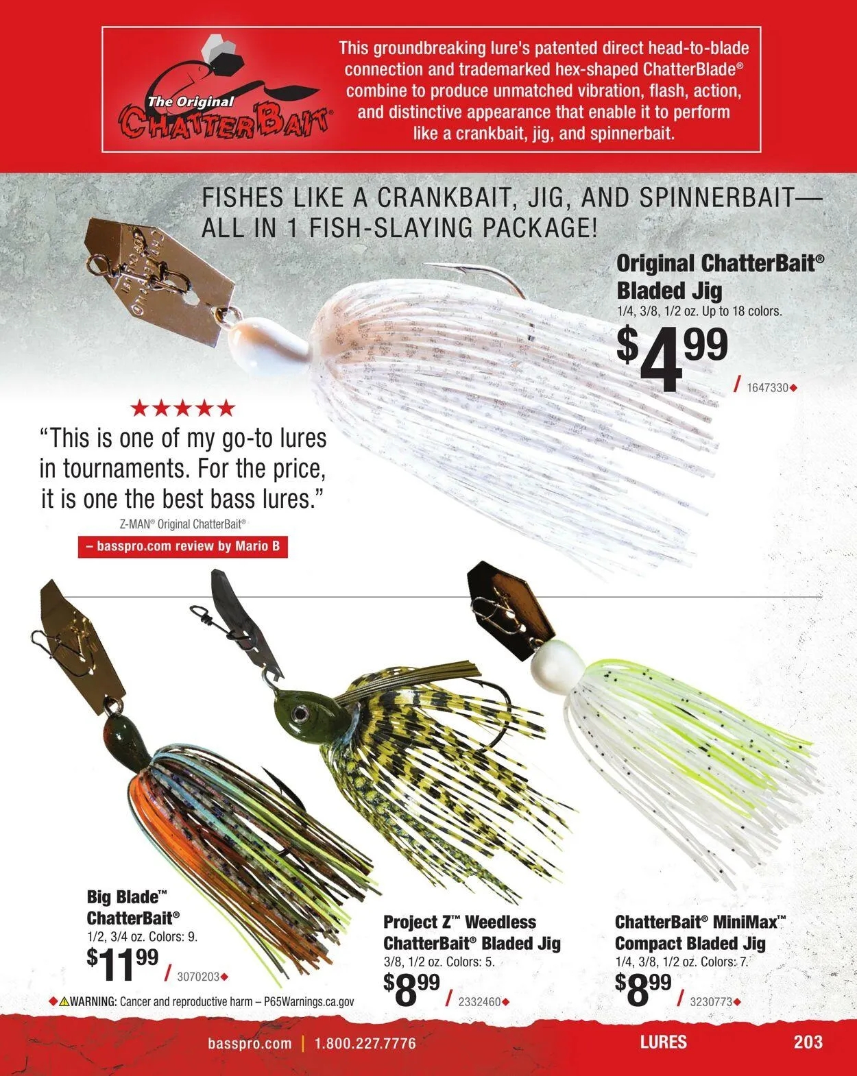 Bass Pro Current flyer from April 7 to April 21 2025 - flyer page 203