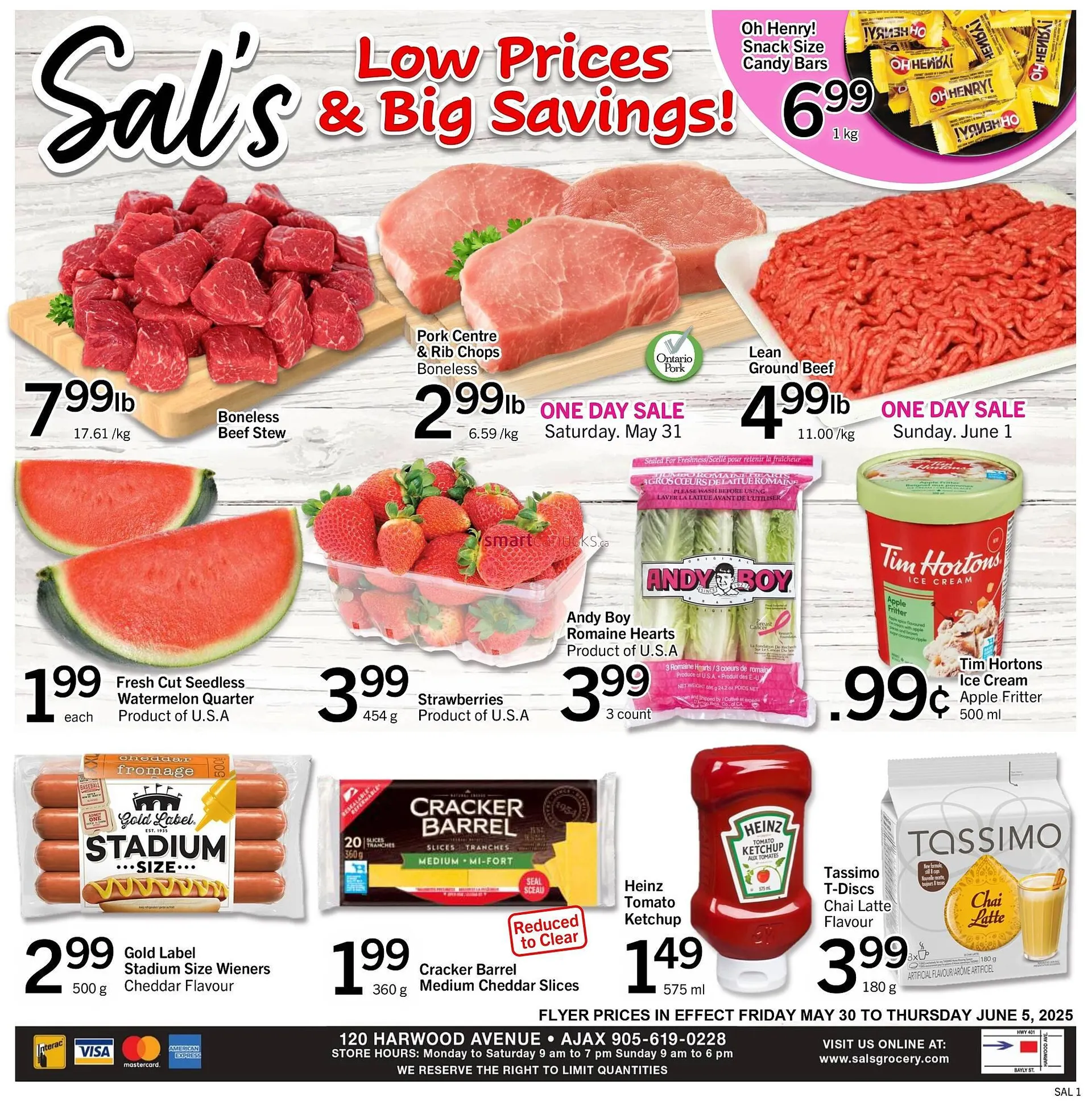 Sals Grocery flyer - 1