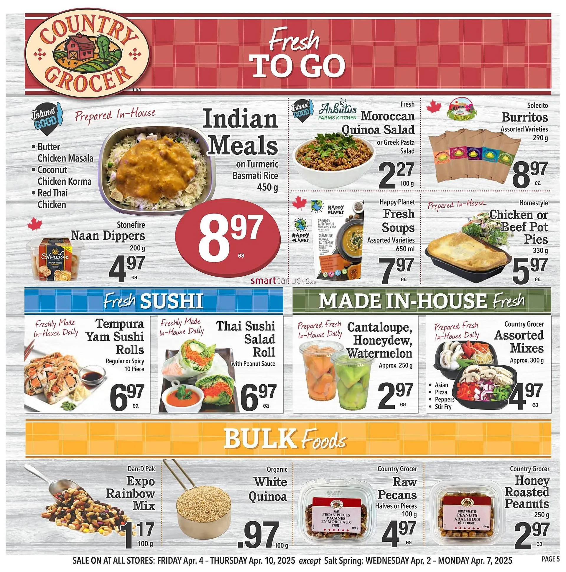 Country Grocer flyer from April 3 to April 9 2025 - flyer page 5