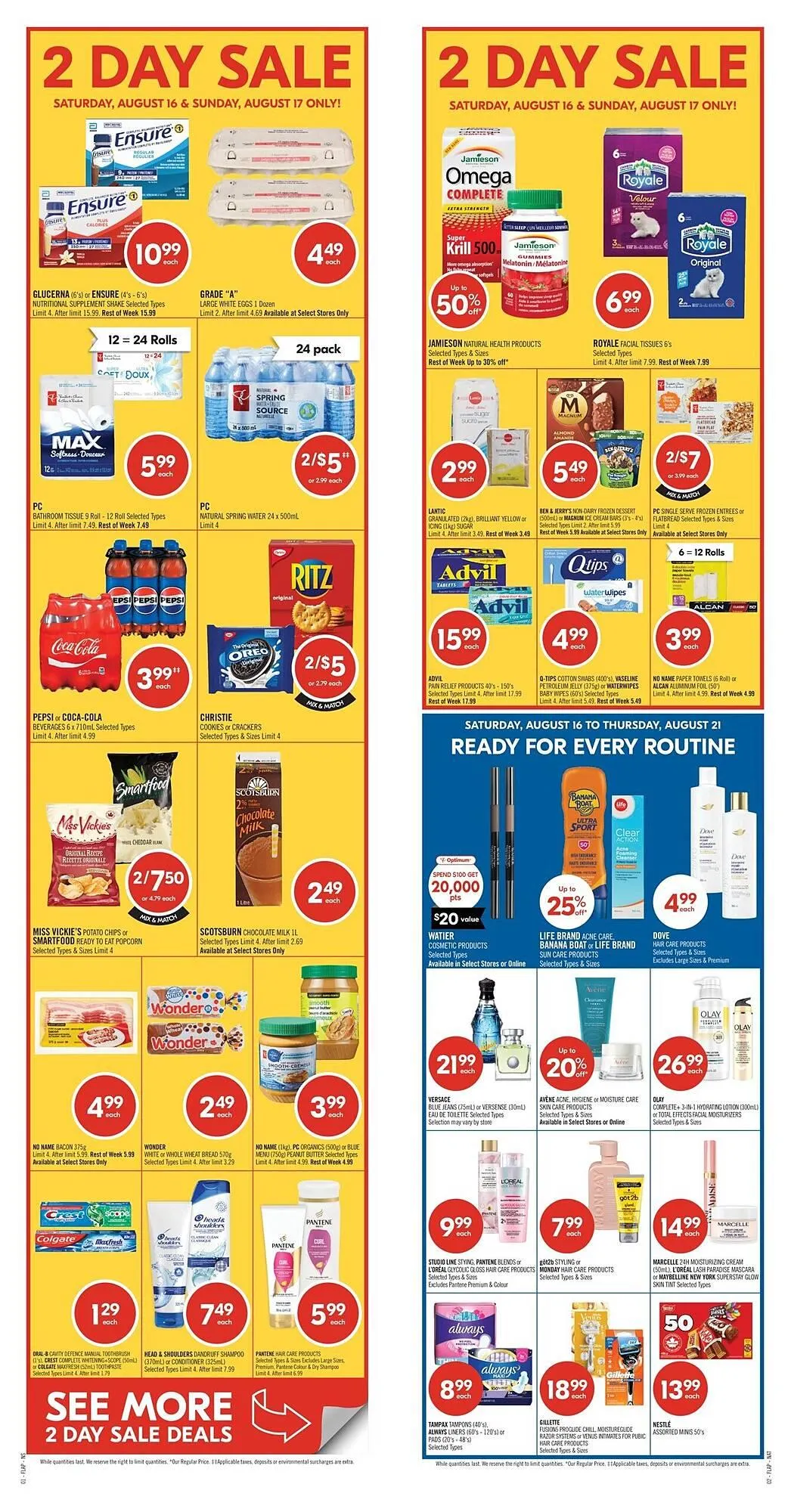 Shoppers Drug Mart flyer from August 14 to September 24 2025 - flyer page 2