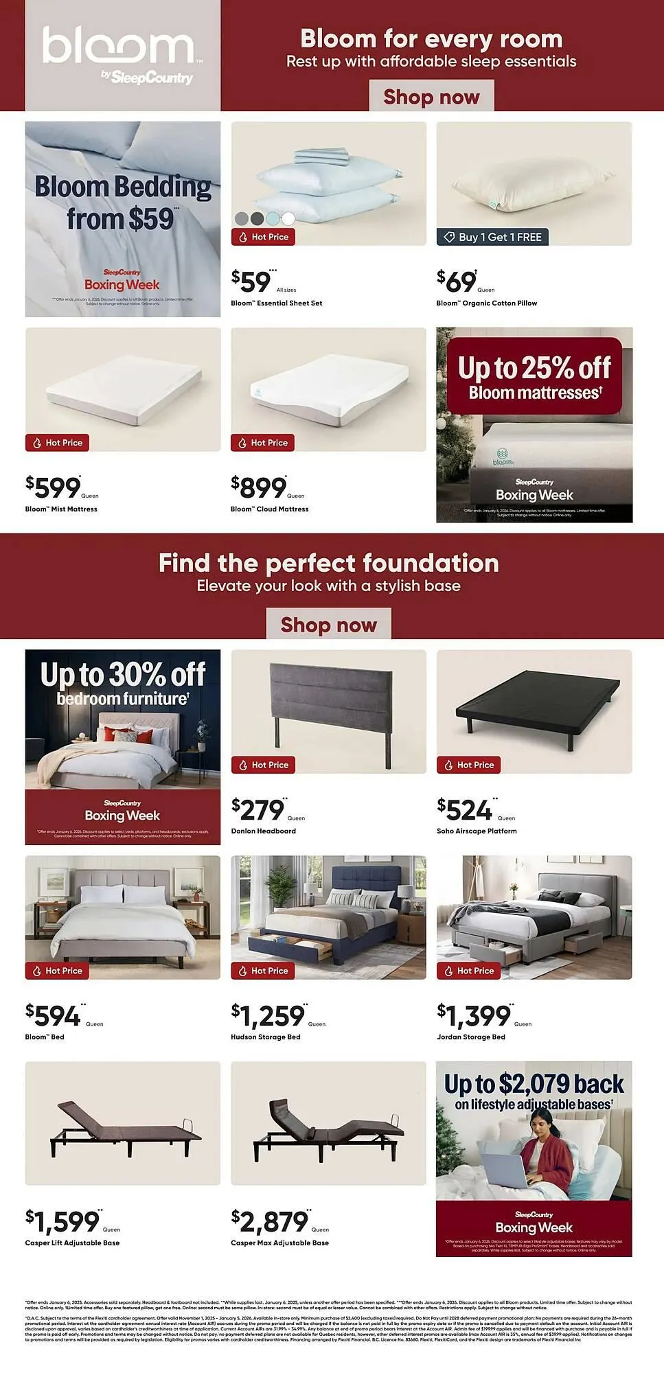 Sleep Country flyer from December 11 to December 17 2025 - flyer page 4