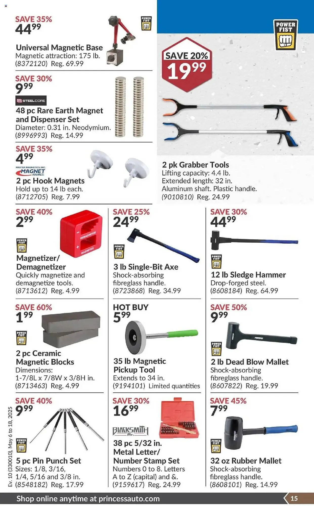 Princess Auto flyer from May 6 to May 18 2025 - flyer page 20