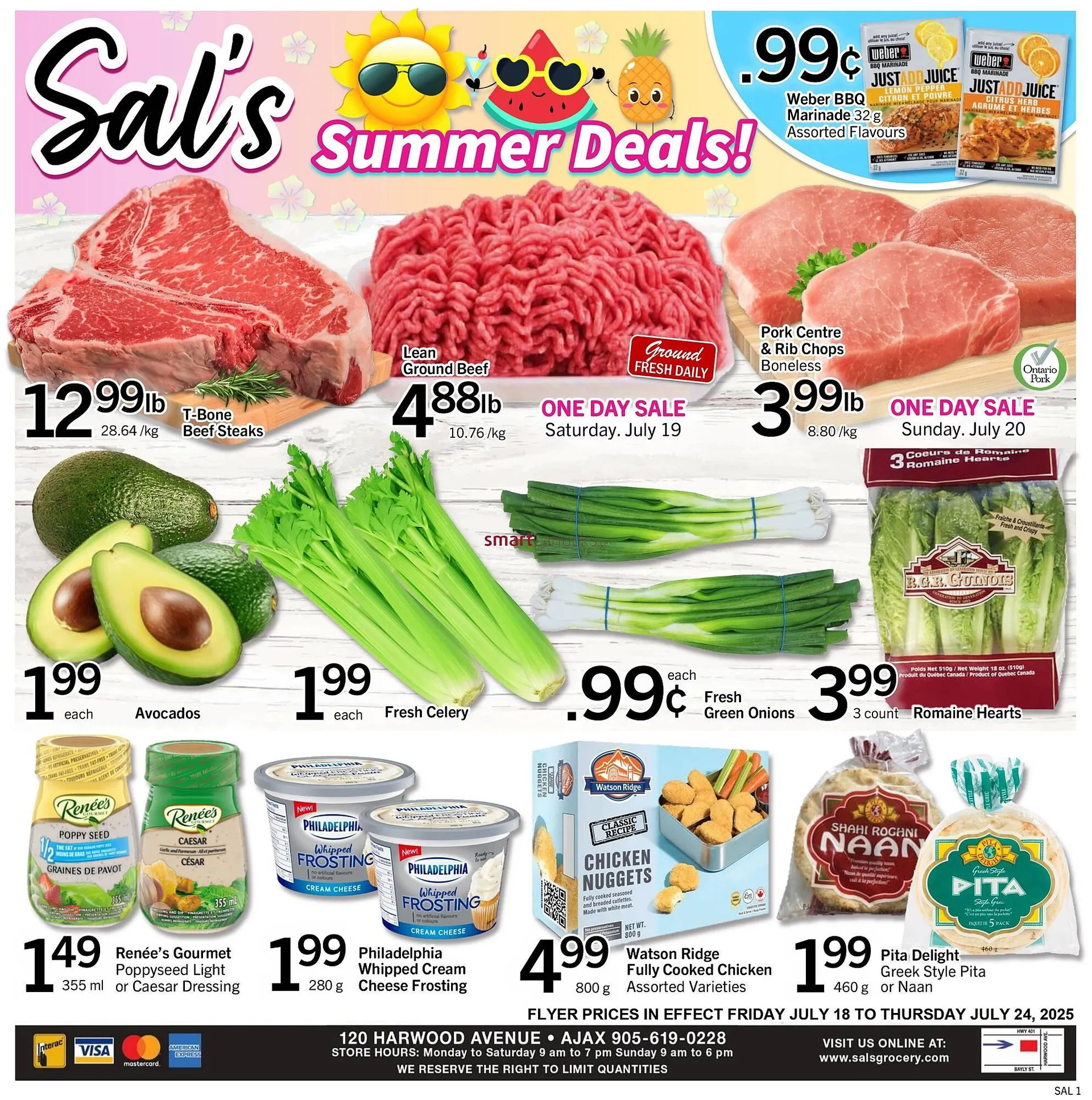 Sals Grocery flyer - 1
