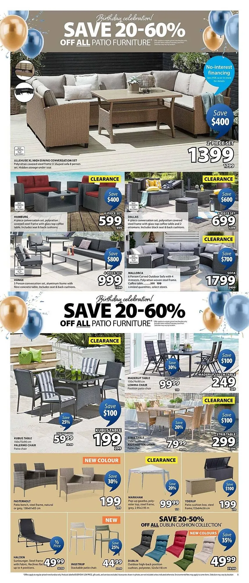 JYSK flyer from April 25 to May 2 2025 - flyer page 5