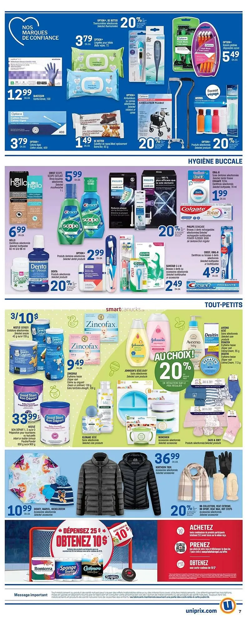 Uniprix flyer from November 6 to November 12 2025 - flyer page 7