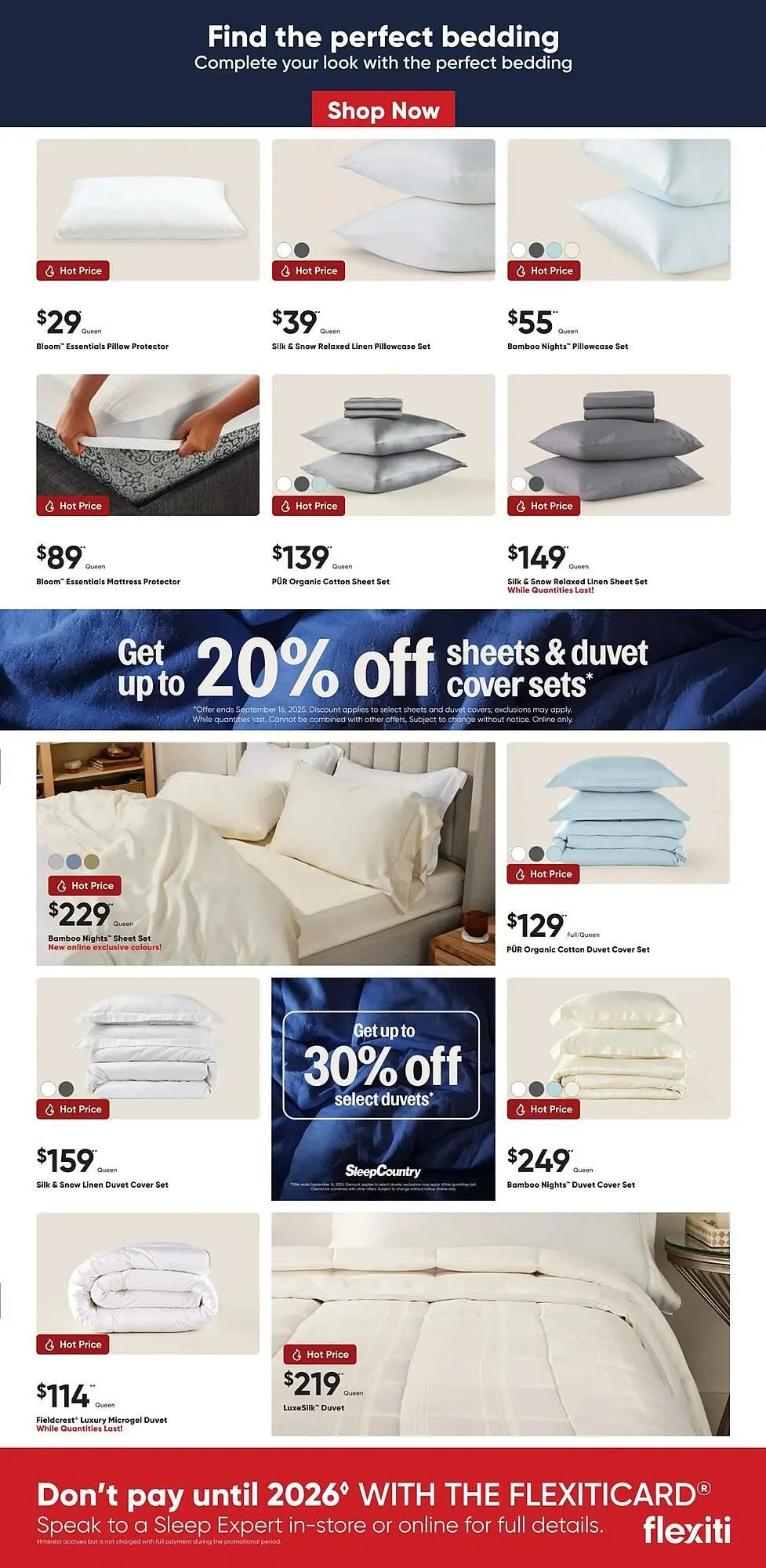 Sleep Country flyer from August 7 to August 13 2025 - flyer page 3