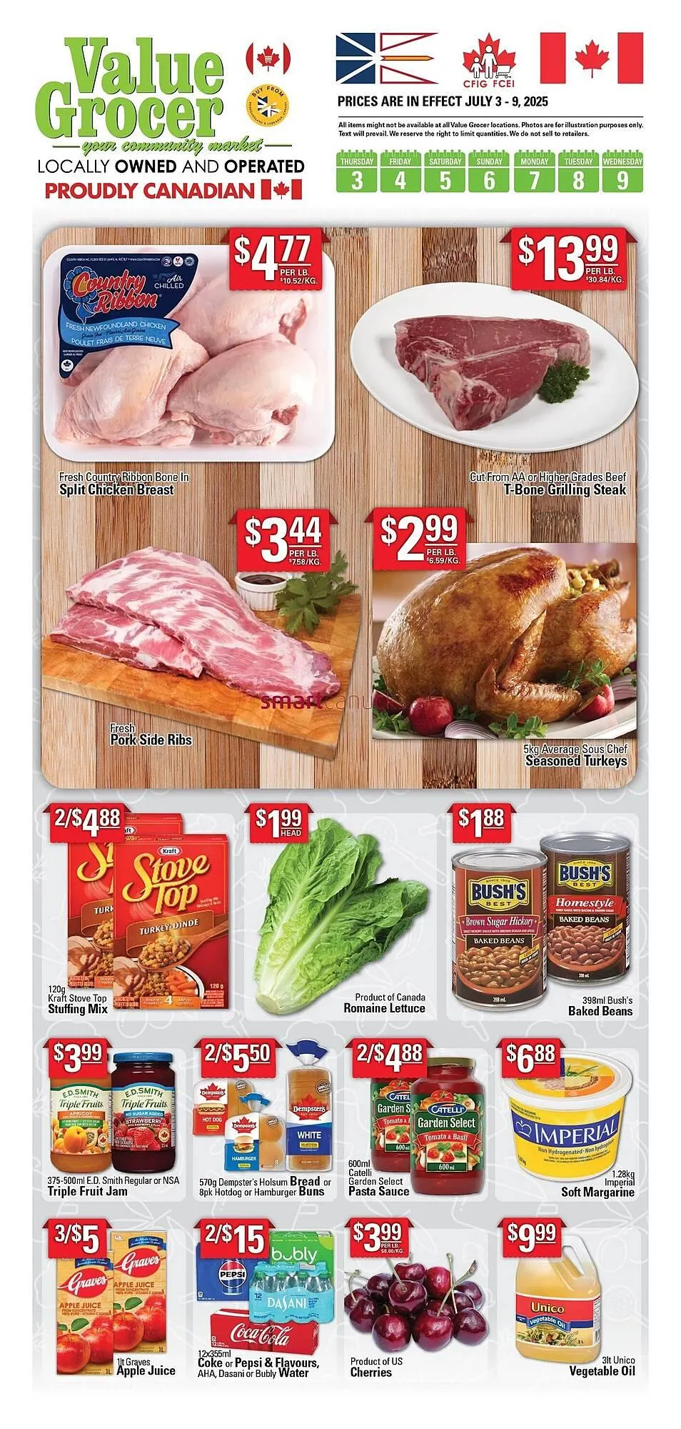 Value Grocer flyer - 1
