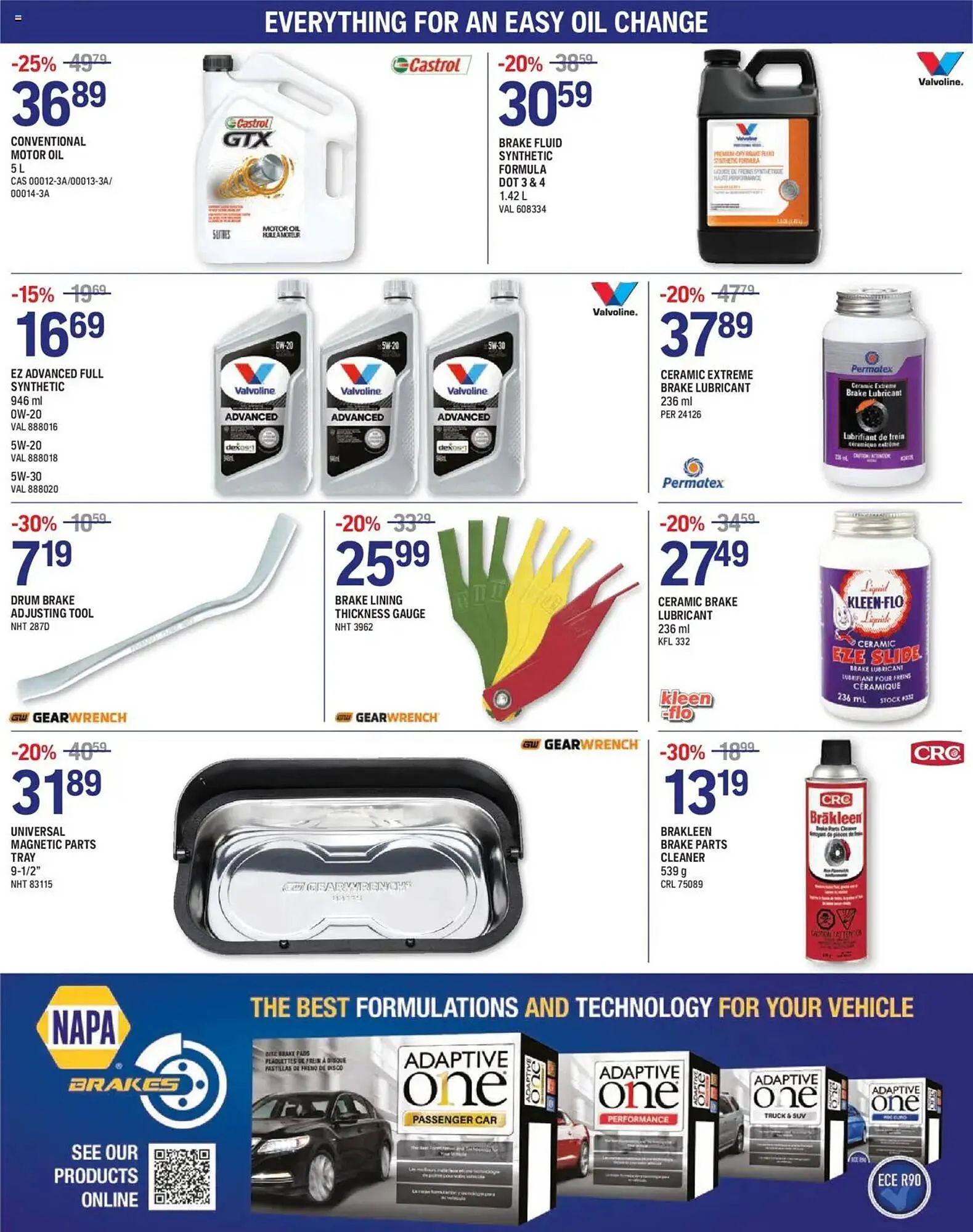 NAPA Auto Parts flyer from September 2 to September 30 2025 - flyer page 4
