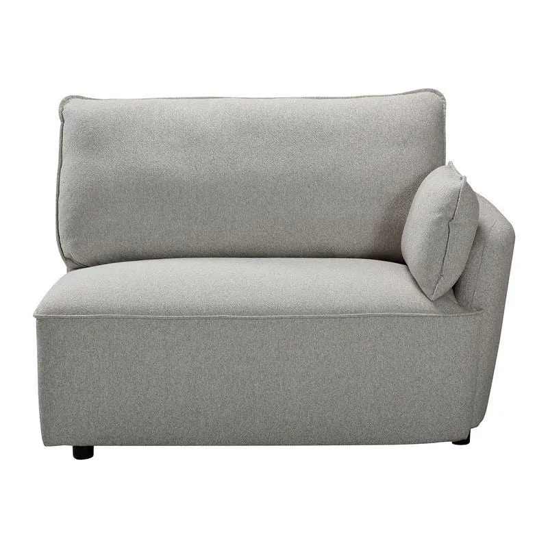 Chaise modulaire avec accoudoir côté droit