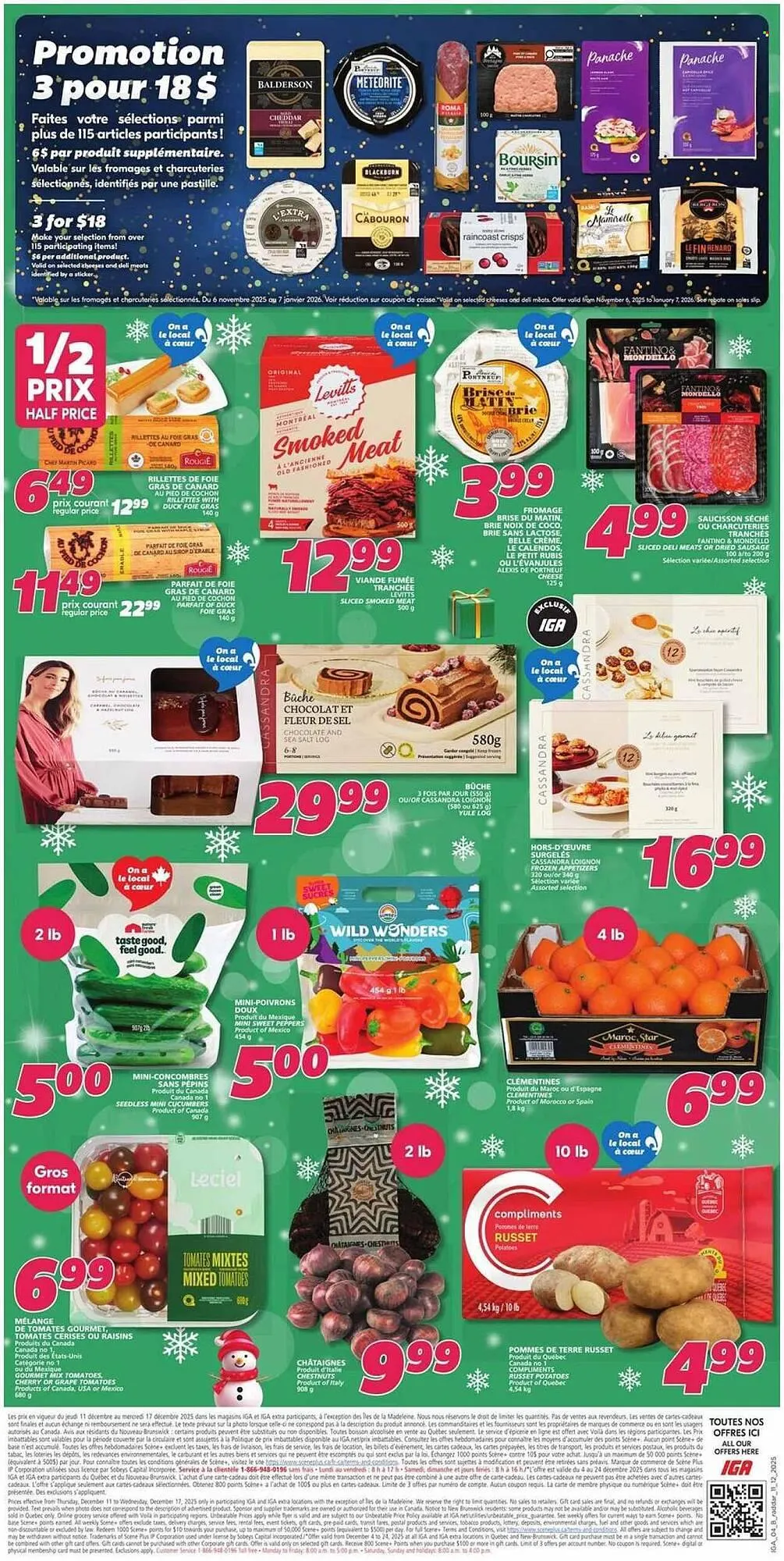 IGA flyer from December 11 to December 17 2025 - flyer page 4