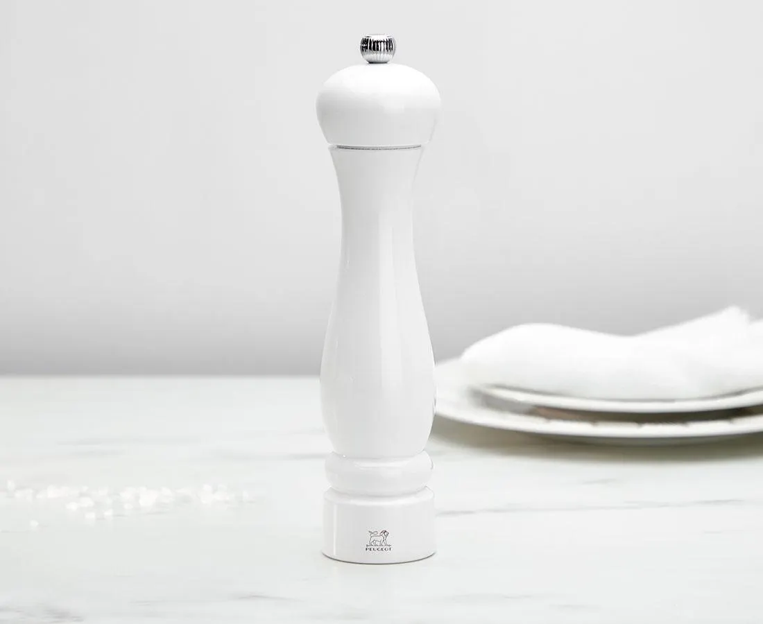 Peugeot Clermont Salt Mill, 24cm, White