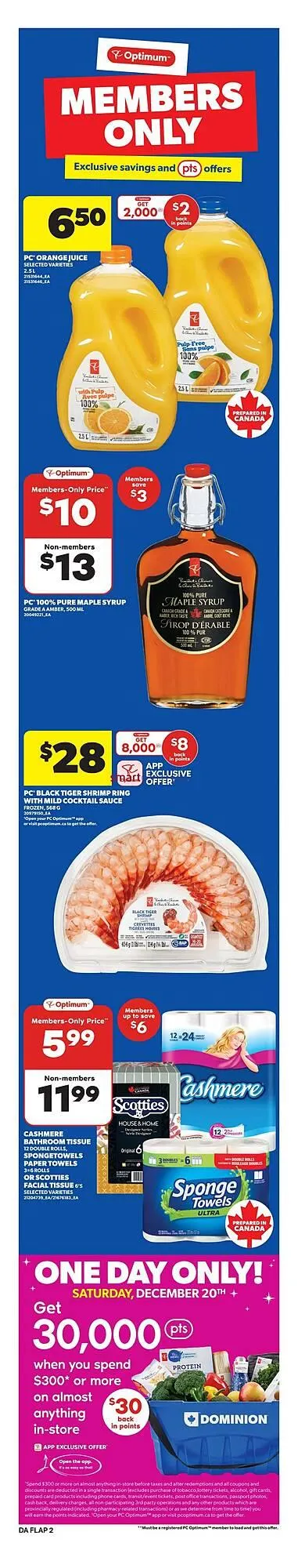 Dominion flyer from December 18 to December 24 2025 - flyer page 2