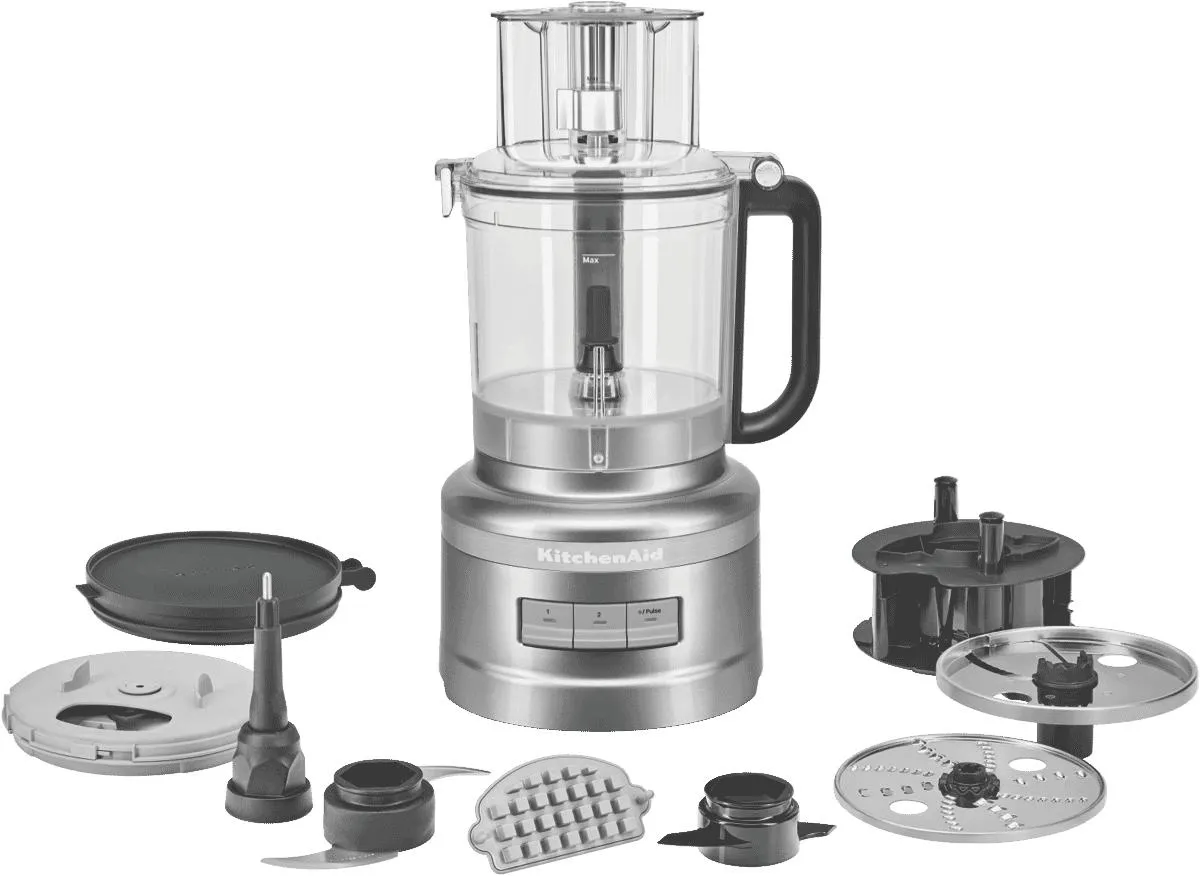 KitchenAid 13 Cup Food Processor Contour Silver