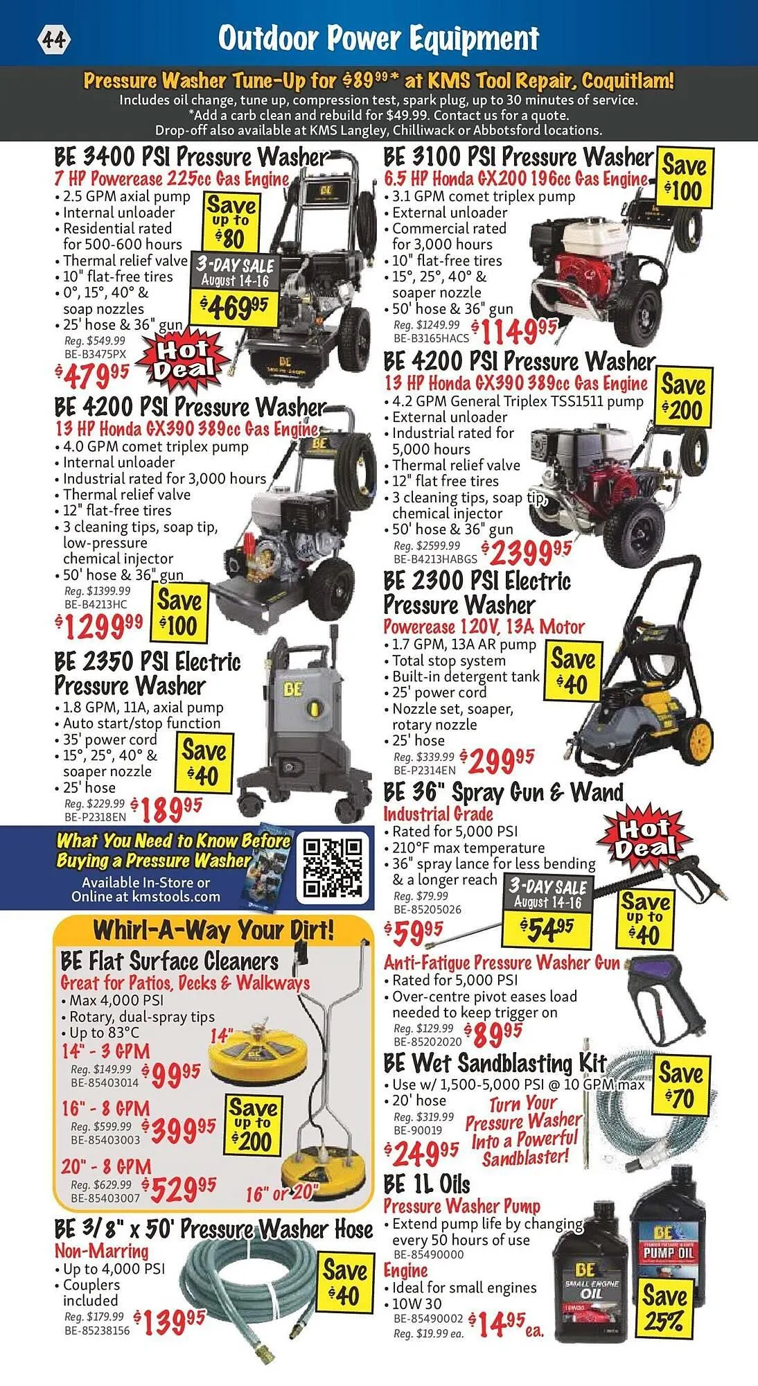 KMS Tools flyer from August 1 to August 8 2025 - flyer page 44