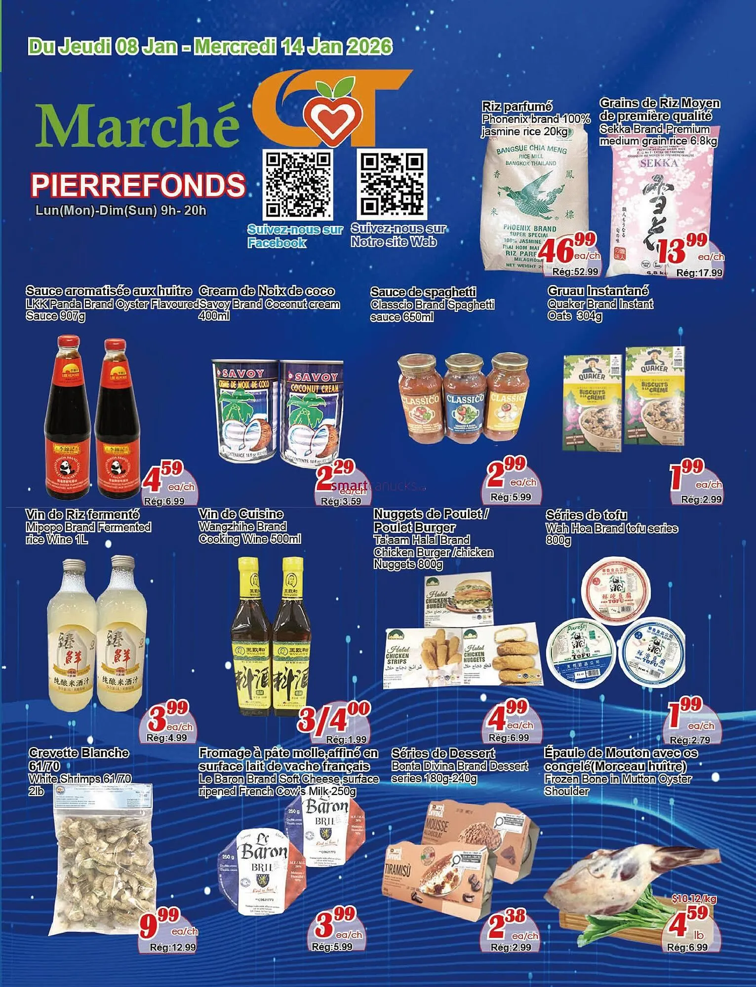 Marche C&T flyer from January 8 to January 14 2026 - flyer page 1