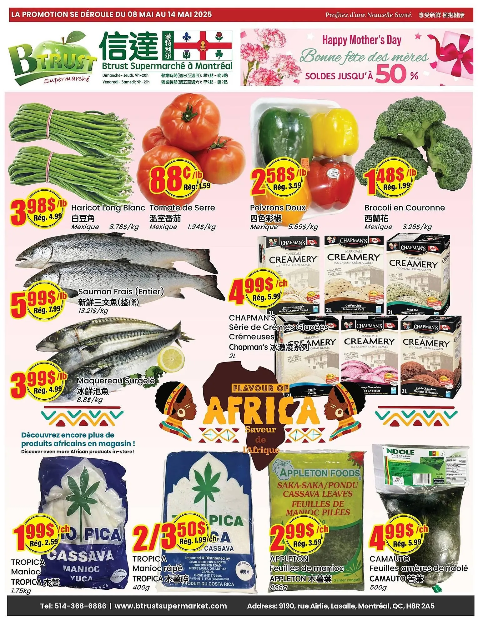 Btrust Supermarket flyer from May 8 to May 14 2025 - flyer page 1