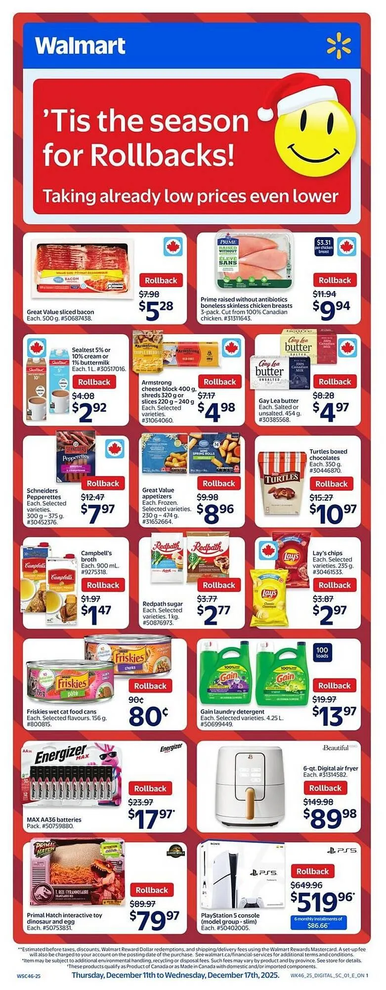 Walmart flyer from December 10 to December 24 2025 - flyer page 1