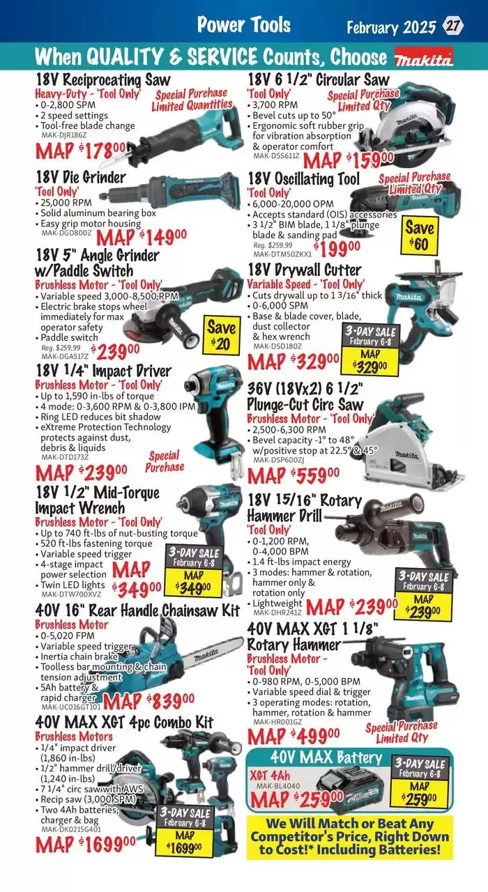 KMS Tools  from February 1 to February 15 2025 - flyer page 27