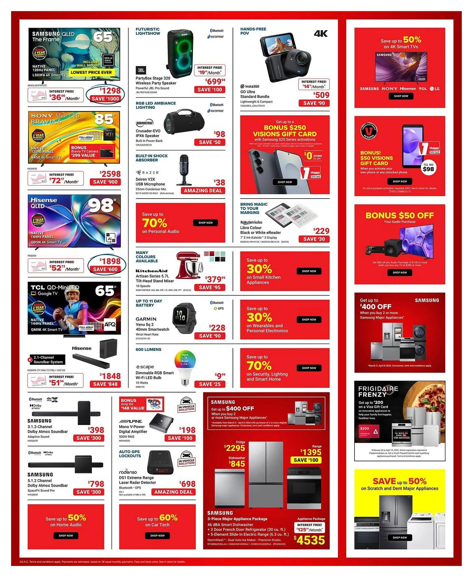 Visions Electronics flyer from March 20 to March 26 2026 - flyer page 2