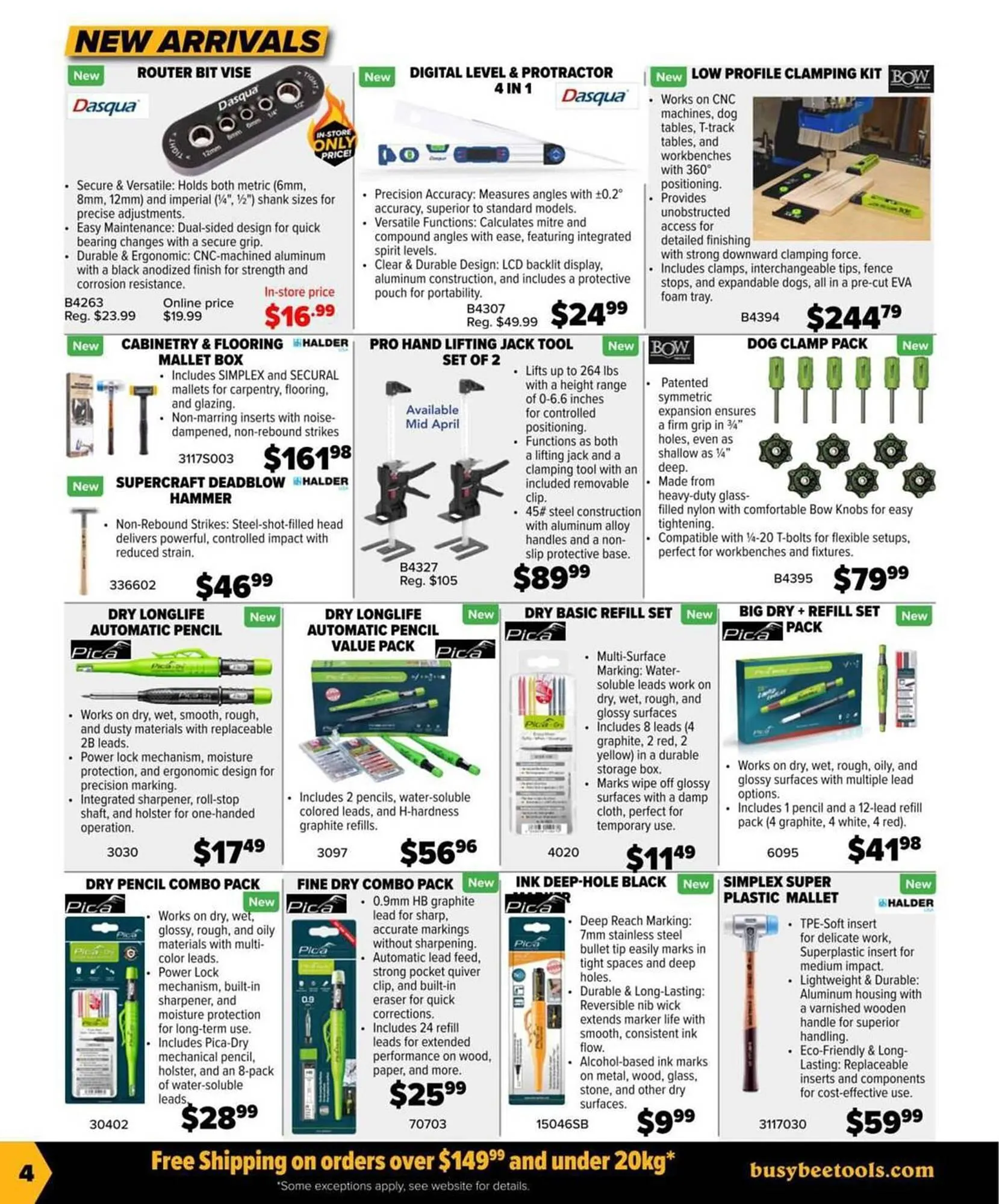 Busy Bee Tools flyer from April 5 to May 31 2025 - flyer page 4
