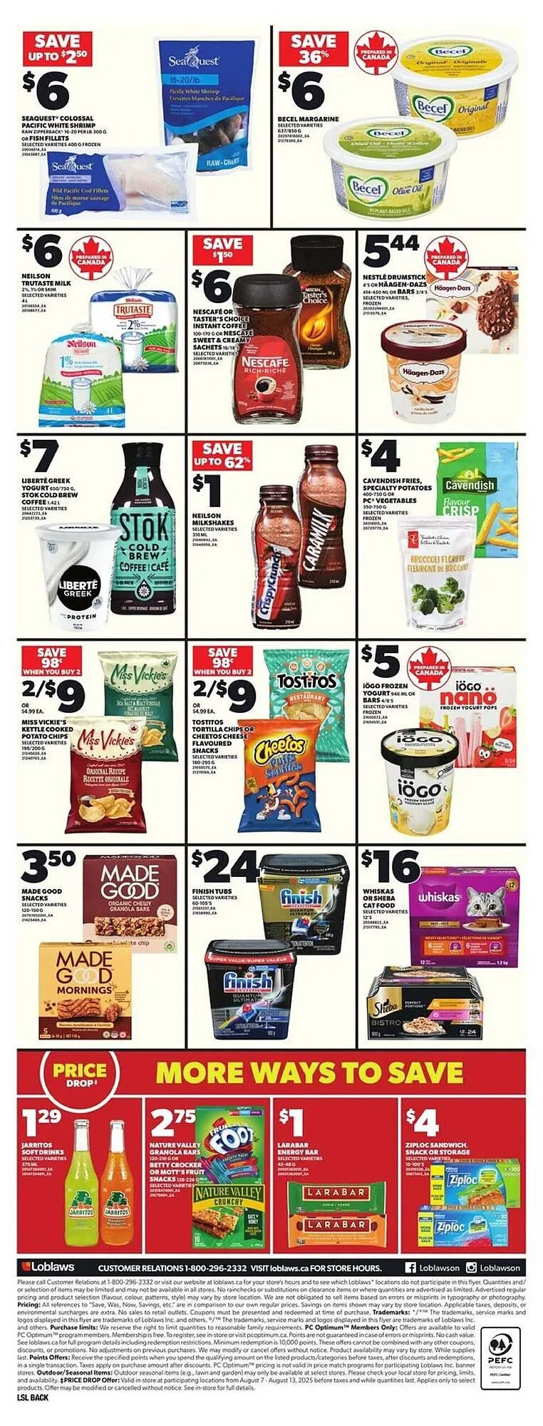 Loblaws flyer from August 7 to August 14 2025 - flyer page 5