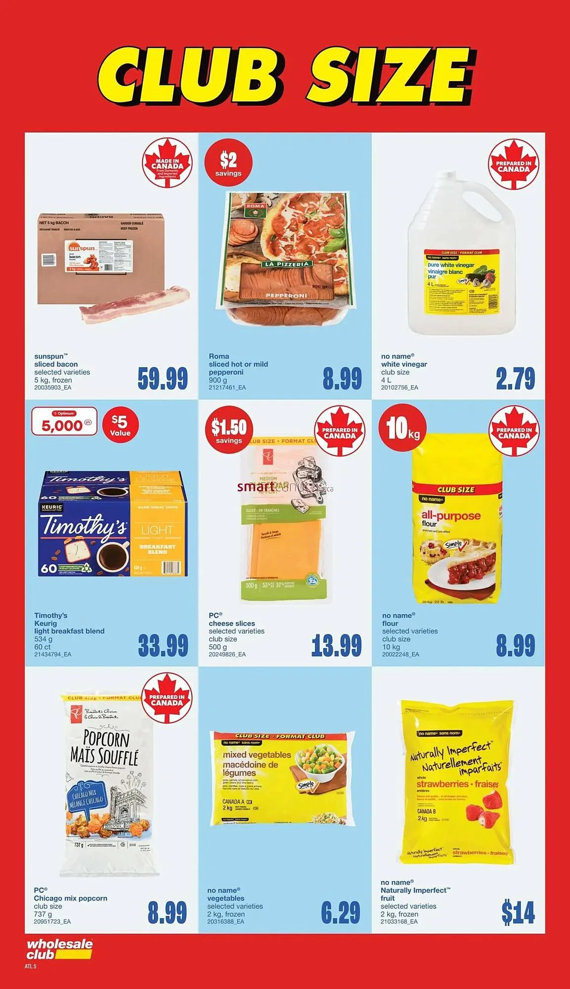 Wholesale Club flyer from September 11 to September 17 2025 - flyer page 5