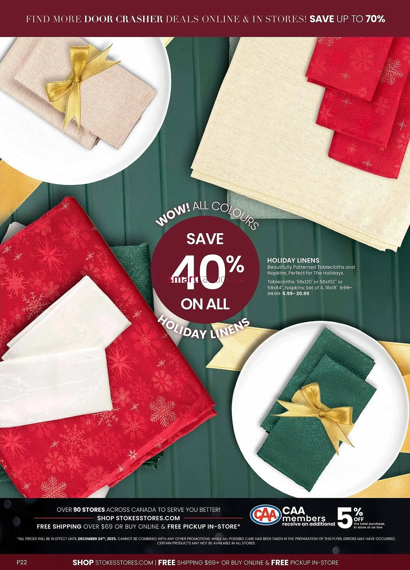 Stokes flyer from December 8 to December 18 2025 - flyer page 22