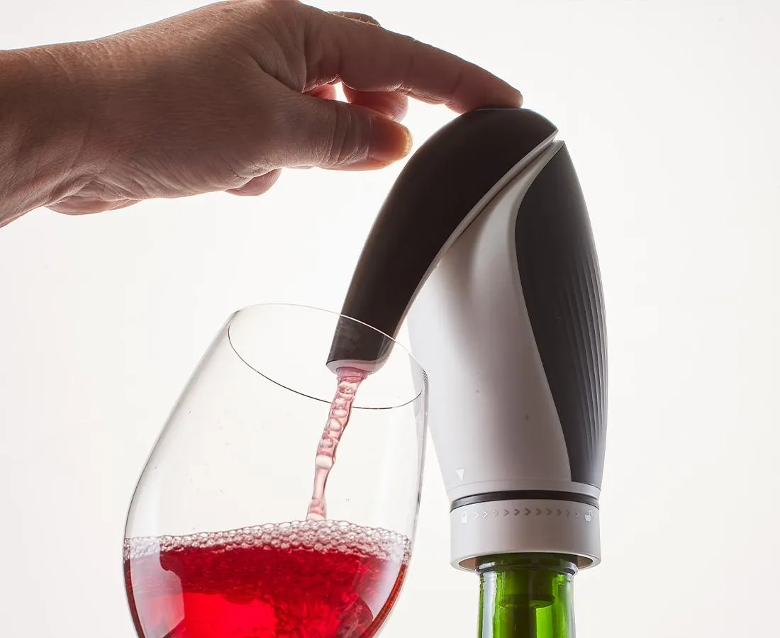 M.Bar Penguin Electric Wine Aerator, 3-In-1