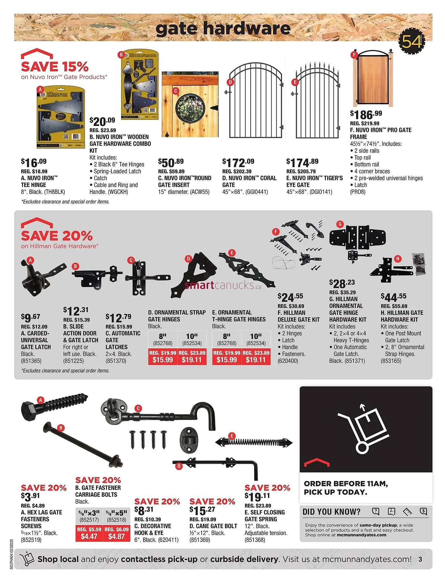 McMunn & Yates Building Supplies flyer from April 9 to April 15 2025 - flyer page 3