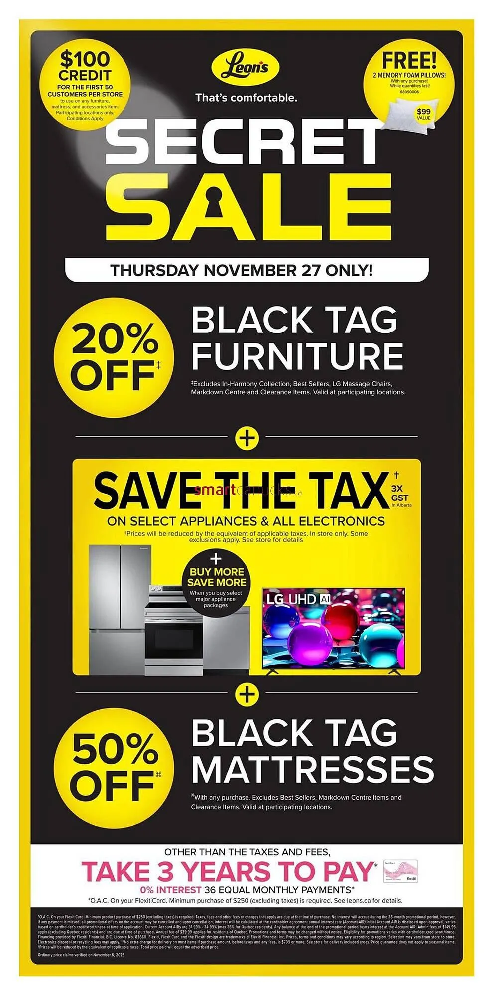 Leon's flyer from November 27 to December 3 2025 - flyer page 1