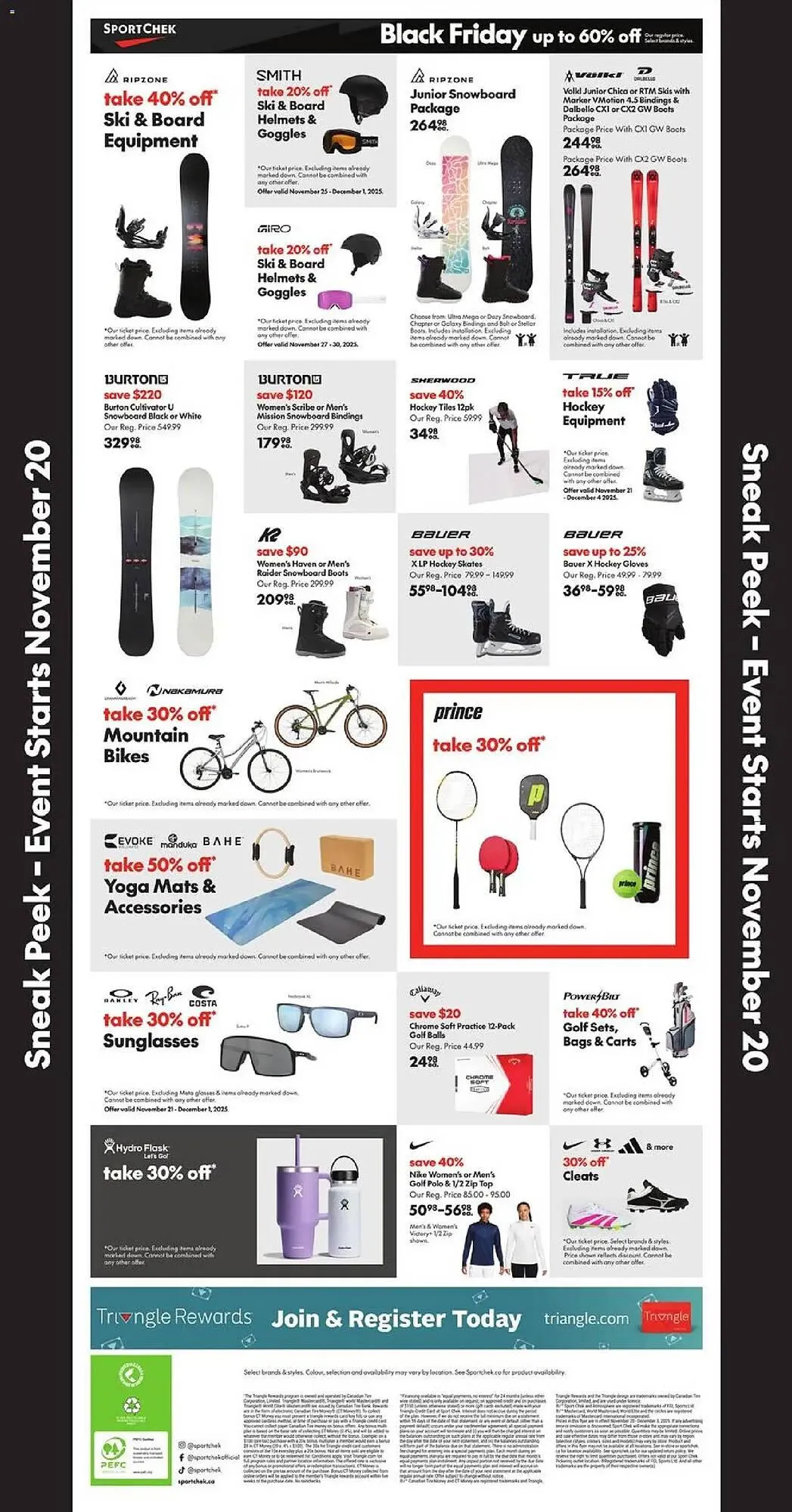 Sport Chek flyer from November 20 to December 4 2025 - flyer page 4